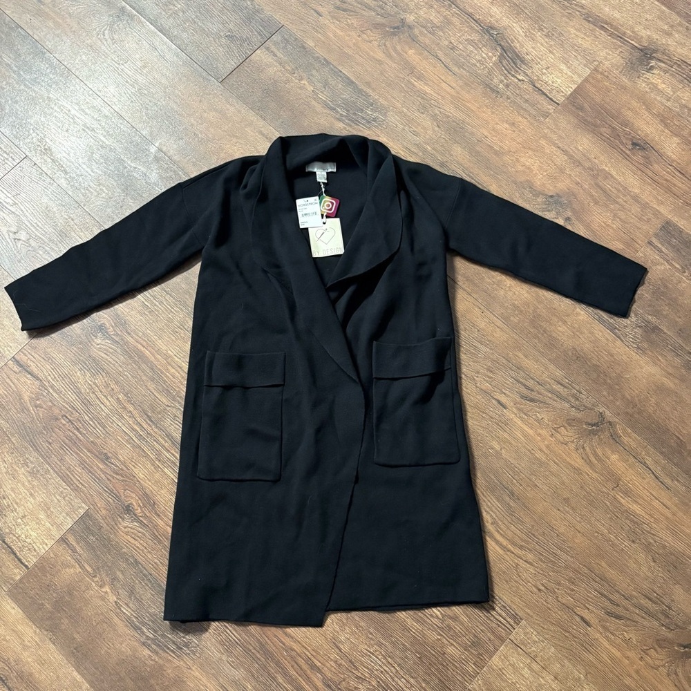 By Design Andrea open front long cardigan - Picture 2 of 4